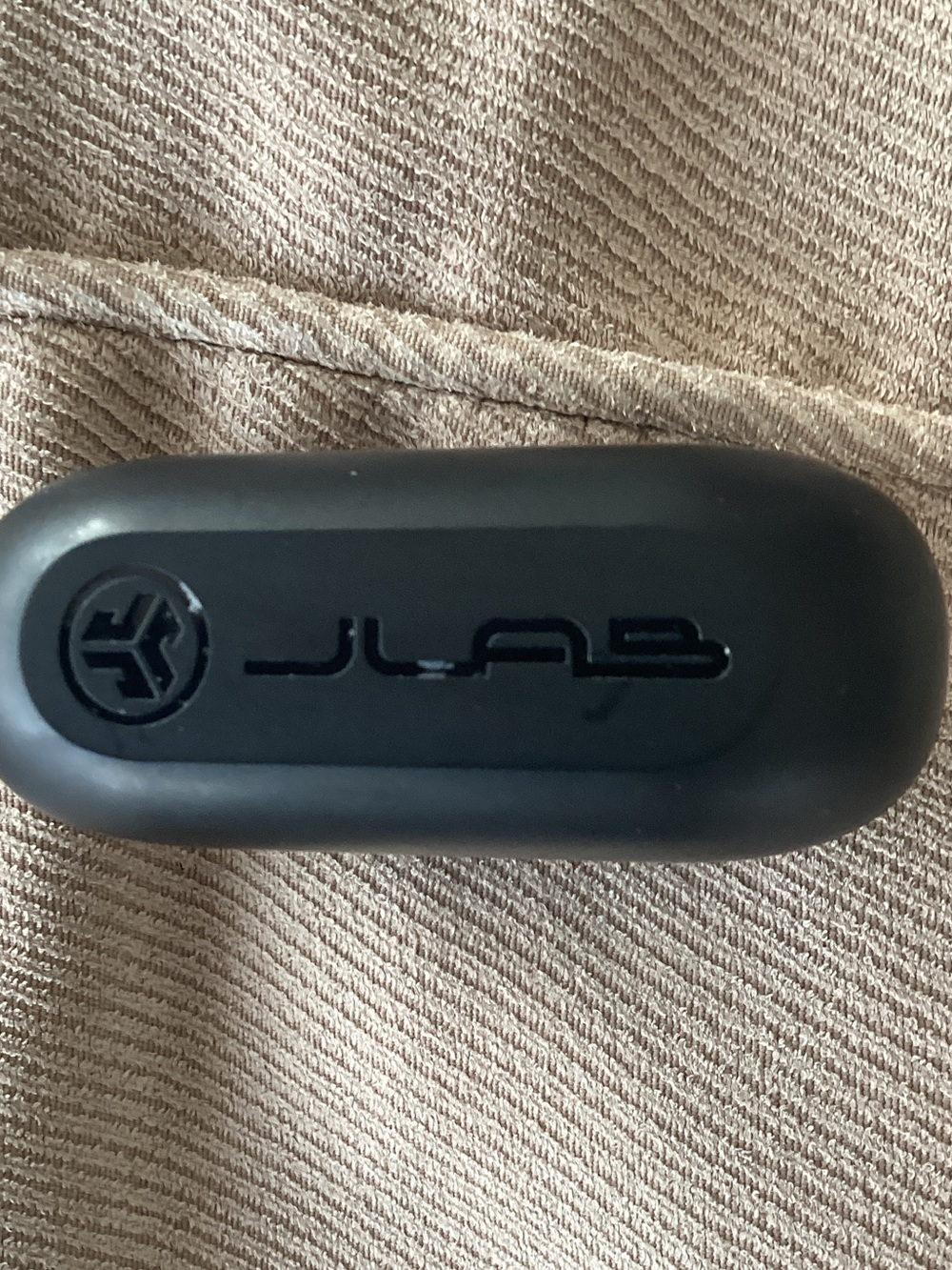 JLab Black Earbud Charging Case
